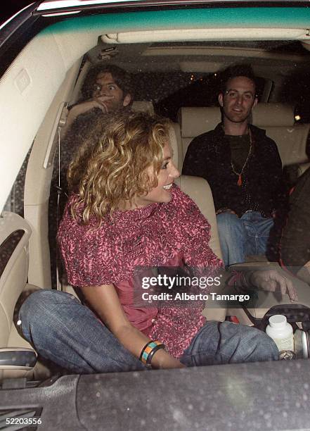 Paulina Rubio At Macarena Nightclub Photos and Premium High Res ...