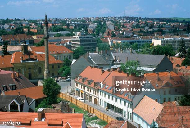 hungary, eger, general view, - eger hungary stock pictures, royalty-free photos & images