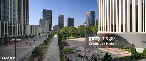 plaza de pablo ruiz picasso - madrid financial district stock pictures, royalty-free photos & images