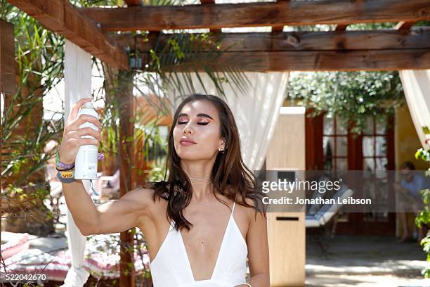 Fashion blogger Rumi Neely attends The Retreat Palm Springs 2016 on April 17, 2016 in Palm Springs, California.