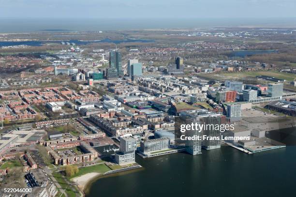 netherlands, almere, city center - flevoland stock pictures, royalty-free photos & images