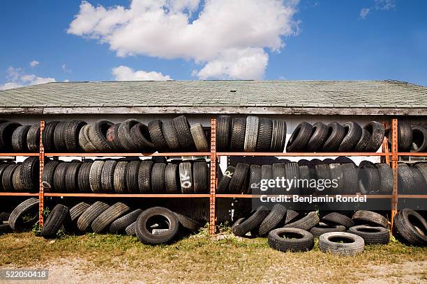 Used Tyre Racking 585 Tire Racks Stock Photos, High-Res Pictures, and Images - Getty Images