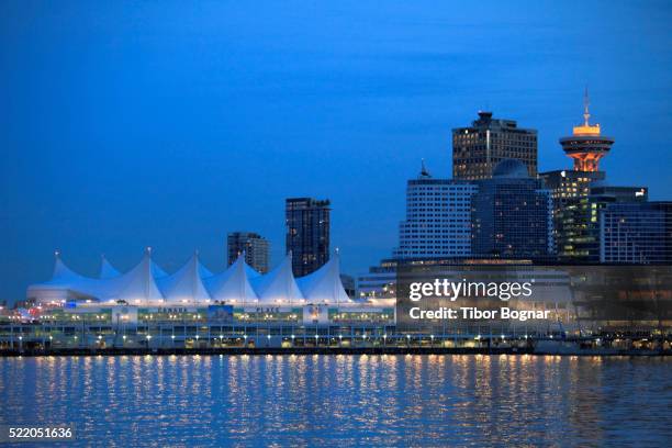 canada, vancouver, skyline - vancouver canada place stock pictures, royalty-free photos & images