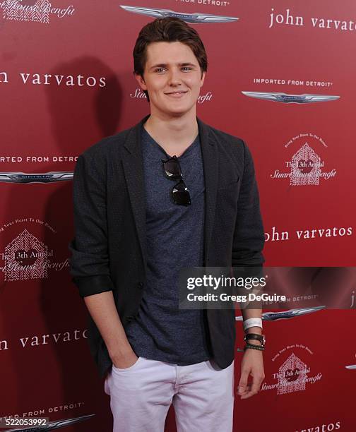 Actor Eugene Simon arrives at the 13th Annual Stuart House Benefit at John Varvatos on April 17, 2016 in Los Angeles, California.