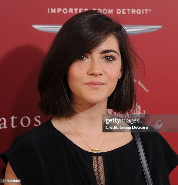 Isabelle Fuhrman arrives at the 13th Annual Stuart House Benefit at John Varvatos on April 17, 2016 in Los Angeles, California.