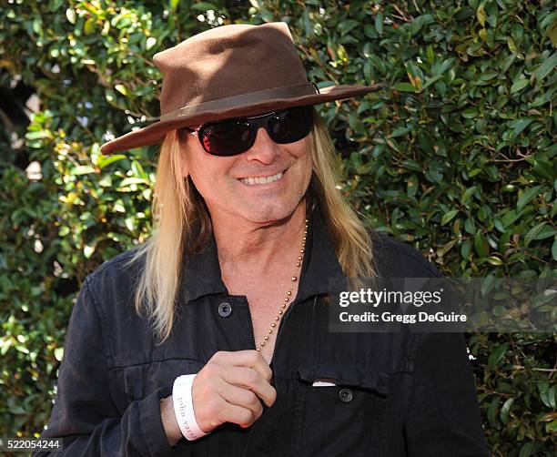 Singer Robin Zander of Cheap Trick arrives at the 13th Annual Stuart House Benefit at John Varvatos on April 17, 2016 in Los Angeles, California.