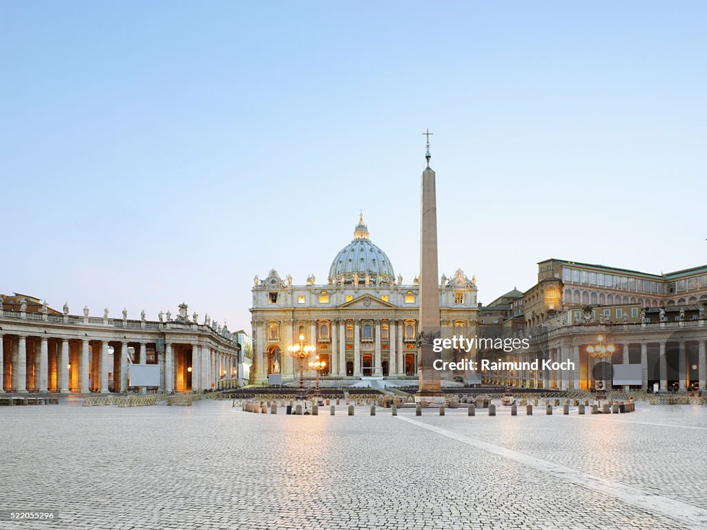 Saint Peter's Square, Saint Peter's Basilica, Rome, Italy