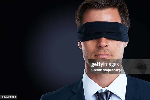 going blindly into the deal - blindfold stock pictures, royalty-free photos & images