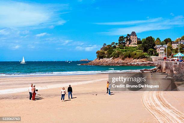 dinard in 'cote d'emeraude', france - dinard 個照片及圖片檔