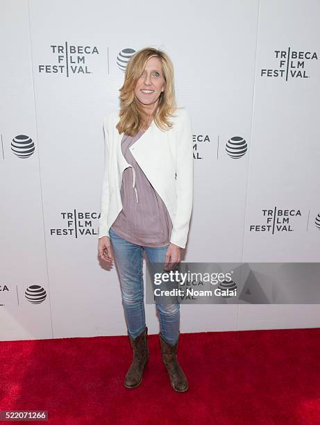 Maura Mandt attends the 'We Are' premiere during Tribeca Film Festival Shorts: Past Imperfect at Regal Battery Park Cinemas on April 17, 2016 in New...