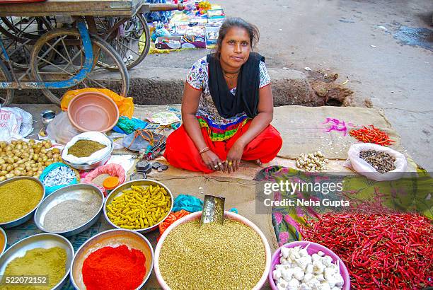 spice lady - damoh stock pictures, royalty-free photos & images