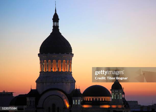 romania, cluj-napoca, orthodox cathedral - cluj romania stock pictures, royalty-free photos & images