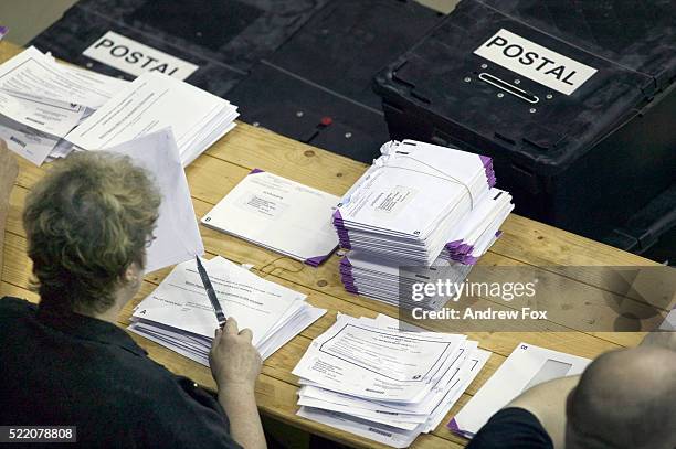 opening ballots - voting ballot stock pictures, royalty-free photos & images