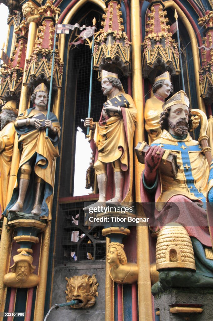 NŸrnberg, Nuremberg, Beautiful Fountain