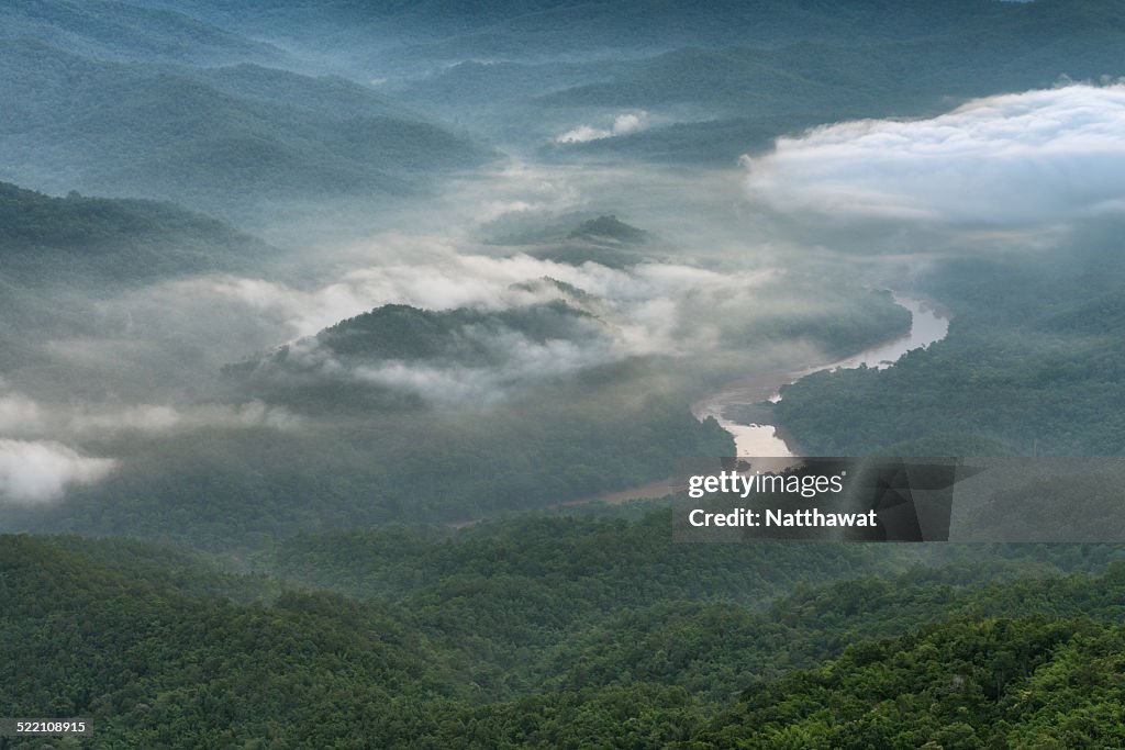 Beautiful nature landscape