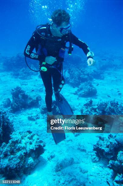 wristwatch with inbuilt computer - diving-into-computer stock pictures, royalty-free photos & images