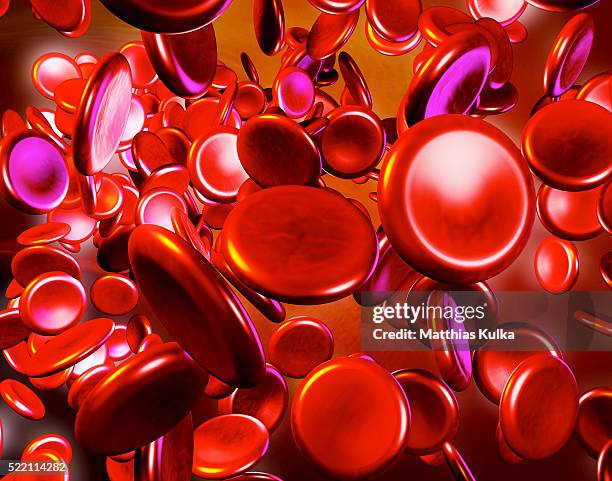 red blood cells - blood cell stock pictures, royalty-free photos & images