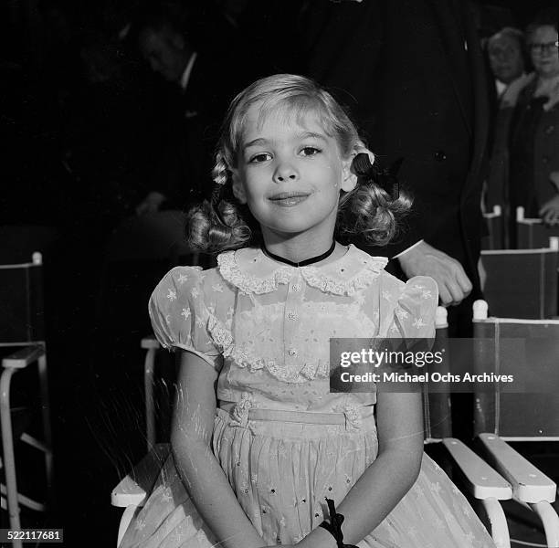 Actress Evelyn Rudie poses during the Emmy Nominations in Los Angeles,CA.