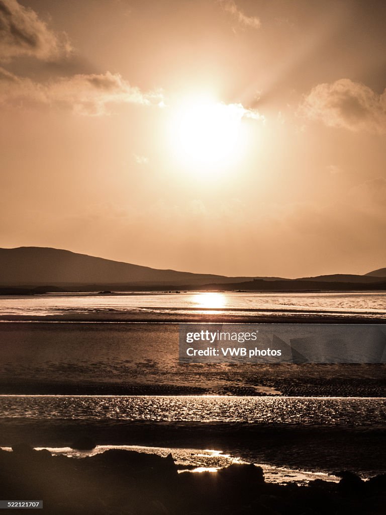 North Uist Sunset, Tigharry, Scotland