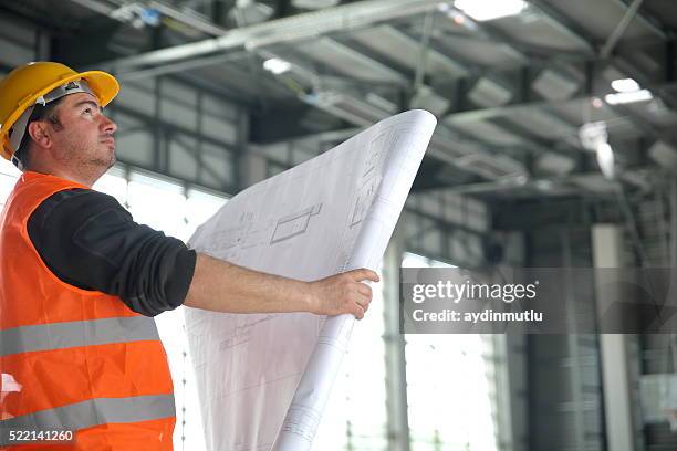 engineer at work - hall building stock pictures, royalty-free photos & images