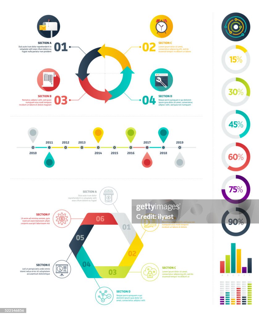 Flat Infographic Elements