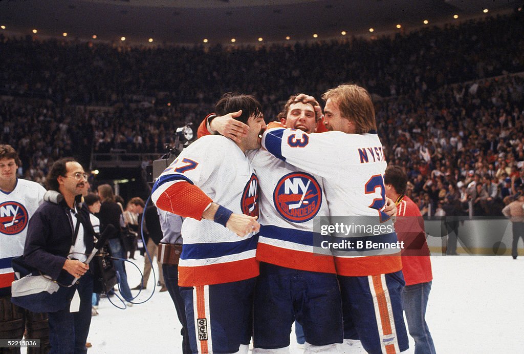 Islanders Celebrate Stanley Cup Win