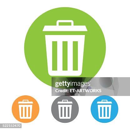 Garbage Can Icon Garbage Can Icon