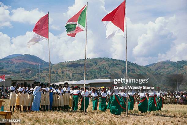 burundi national festival of youth - bujumbura stock-fotos und bilder