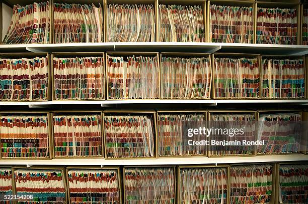 Old Medical File Examples 693 Vintage Medical Records Stock Photos, High-Res Pictures, and Images ...