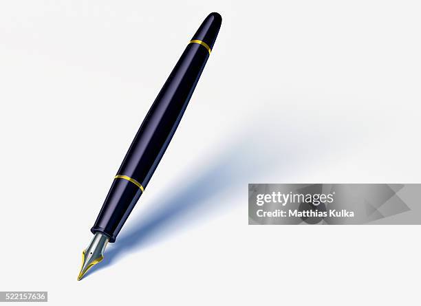 fountain pen - fountain pen stock pictures, royalty-free photos & images