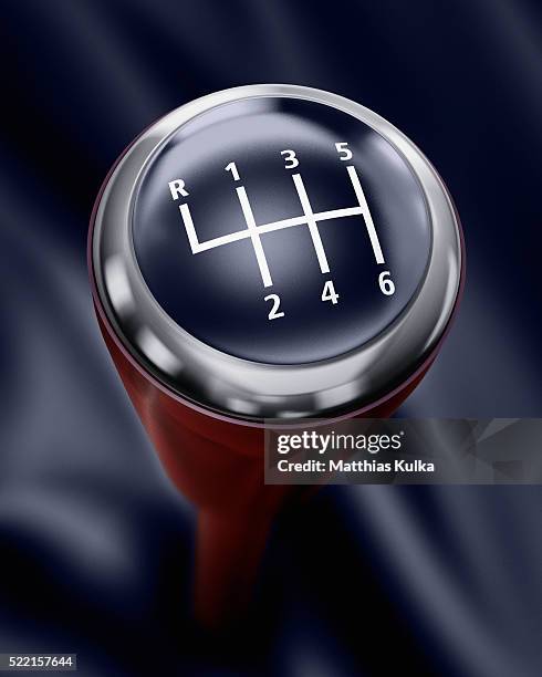 stick shift for manual transmission - gears stick imagens e fotografias de stock