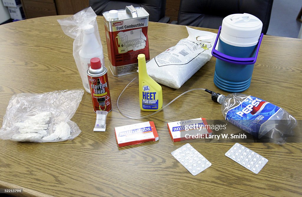 Kansas Police Scour Rural Areas For Meth Labs