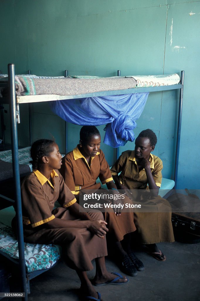 Girls in Boarding School in Kenya