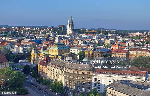 zagreb croatia - zagreb city stock pictures, royalty-free photos & images