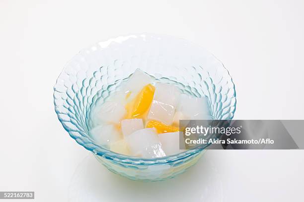almond jelly - almond jelly stock pictures, royalty-free photos & images