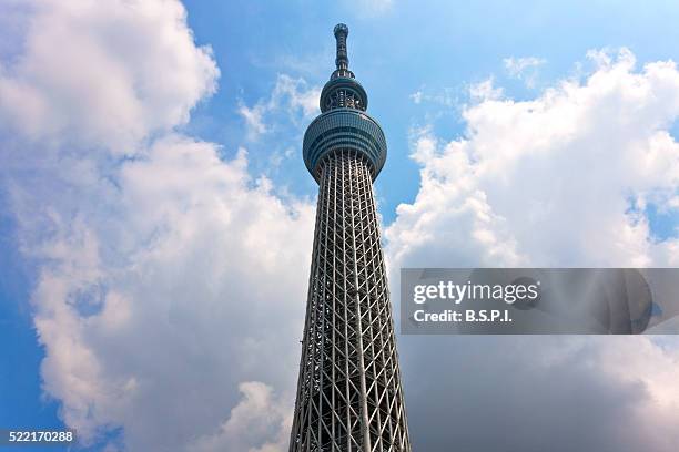 tokyo skytree in tokyo, japan - tokyo skytree stock pictures, royalty-free photos & images