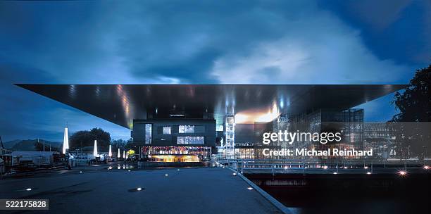 kkl luzern - concert hall exterior stock pictures, royalty-free photos & images