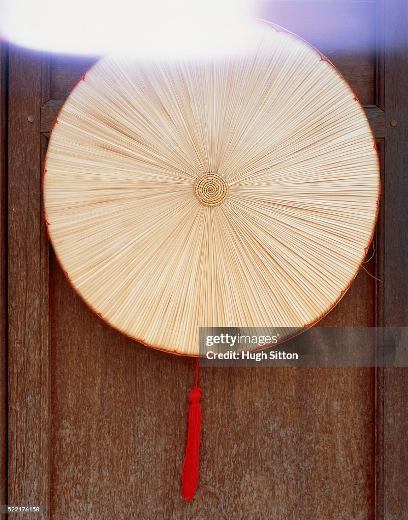 Vietnamese hat in the Temple of Literature / Hanoi