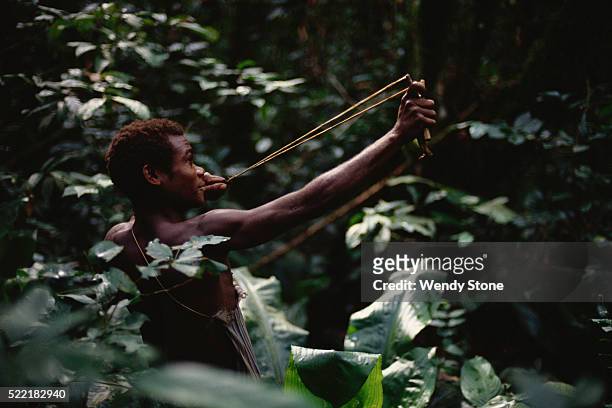 mbuti pygmies in zaire - mbuti photos et images de collection