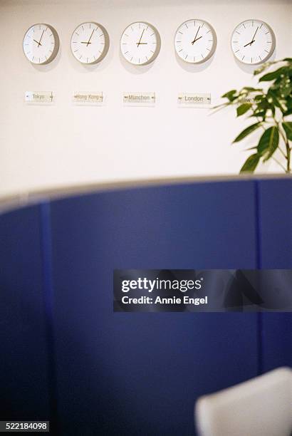 Multiple Clocks Wall Photos and Premium High Res Pictures - Getty Images