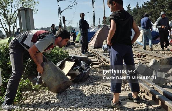 GREECE-MACEDONIA-EUROPE-MIGRANTS GREECE-MACEDONIA-EUROPE-MIGRANTS