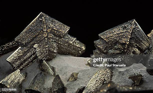 marcasite, white iron pyrite - pyrite stock pictures, royalty-free photos & images