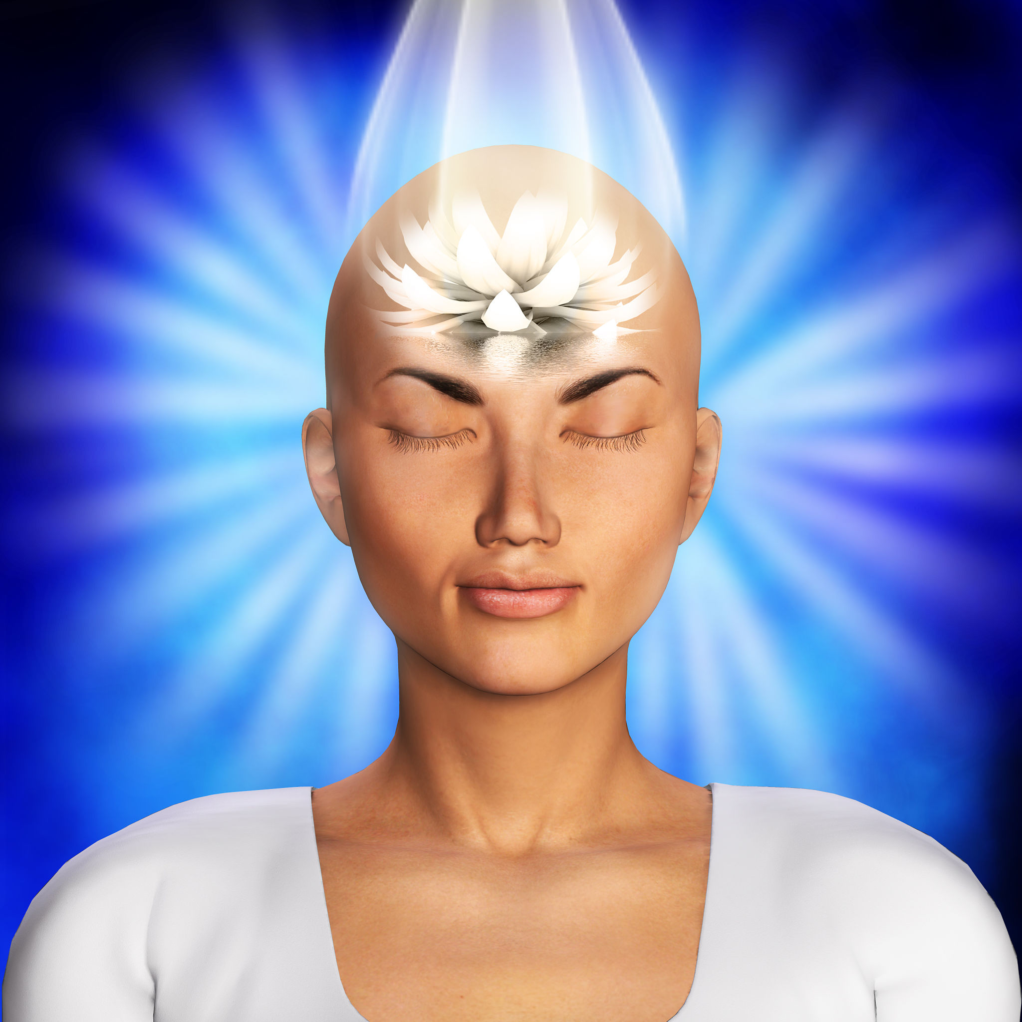 Meditation illustration Meditation illustration