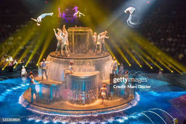 the dream, le rãªve show in las vegas - the wynn las vegas stock pictures, royalty-free photos & images