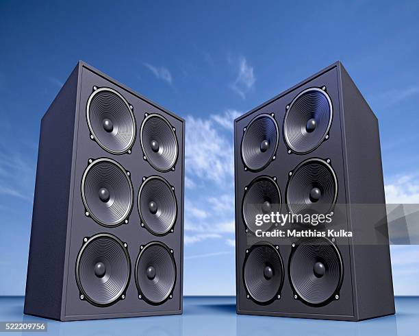 two loud speakers - volume 2 ストックフォトと画像