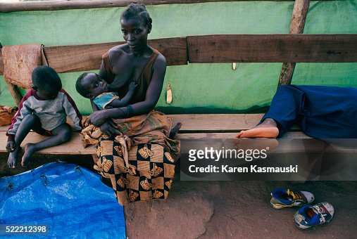 Burundi Refugee Family in Refugee Camp in Tanzania