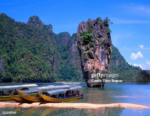 ko tapu - james bond island stock pictures, royalty-free photos & images