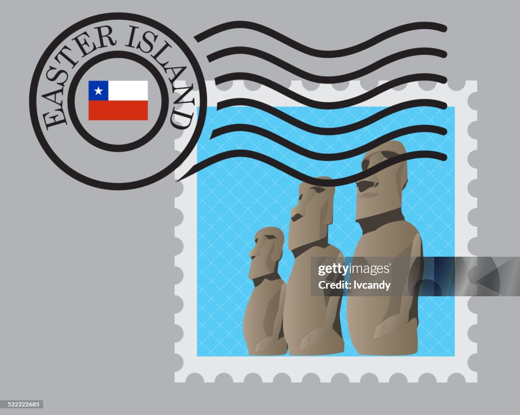 Easter Island stamp