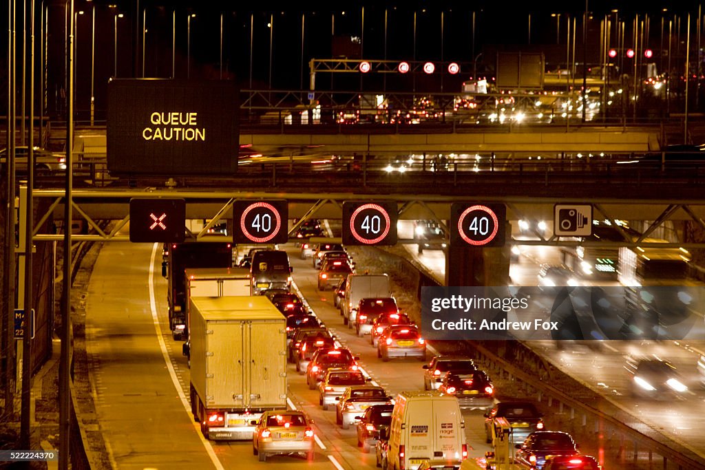Traffic Jam on M42