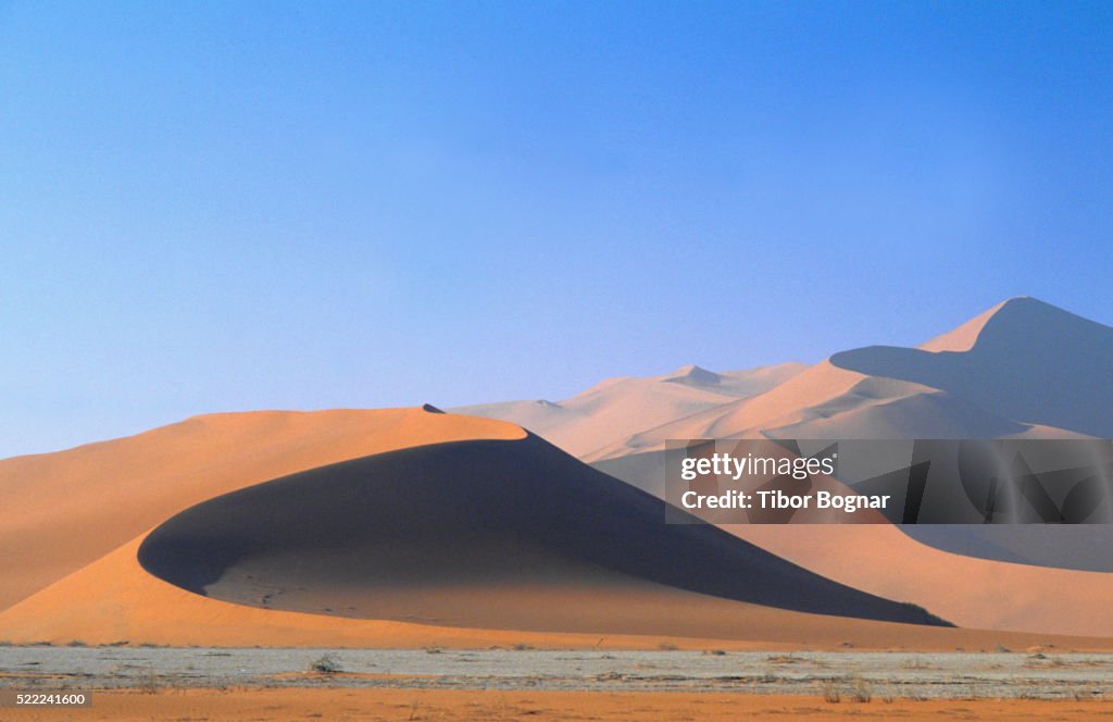 Namibia Sand Sossusvlei Sand Dunes In Namibia High-Res Stock Photo - Getty Images